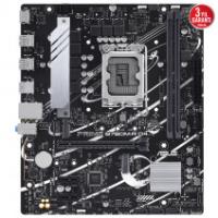 ASUS PRIME B760M-R D4 DDR4  2xM.2 NVMe 12-13-14.Nesil mATX 1700p Anakart